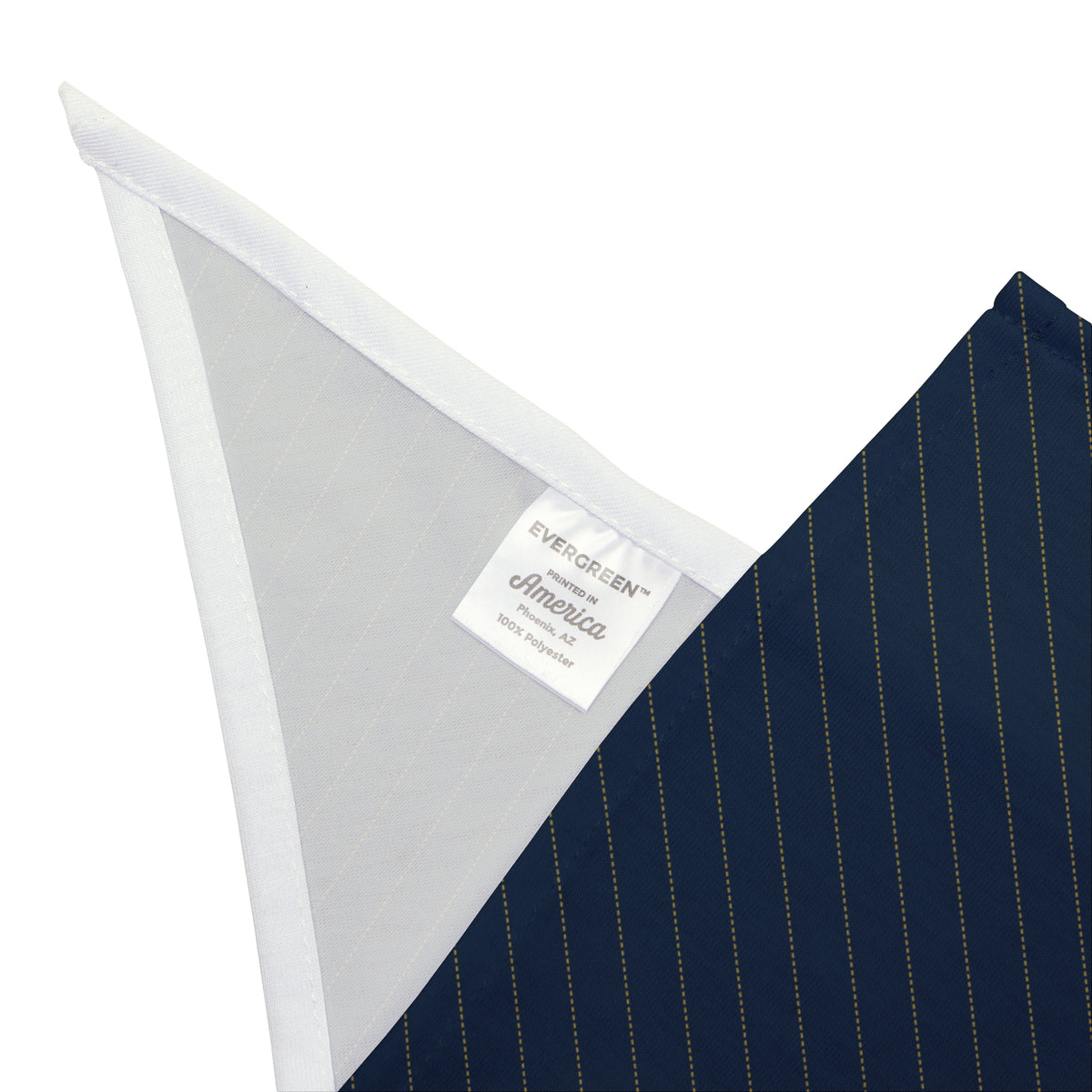 Pet Bandana | Notre Dame, Indiana | Pinstripe