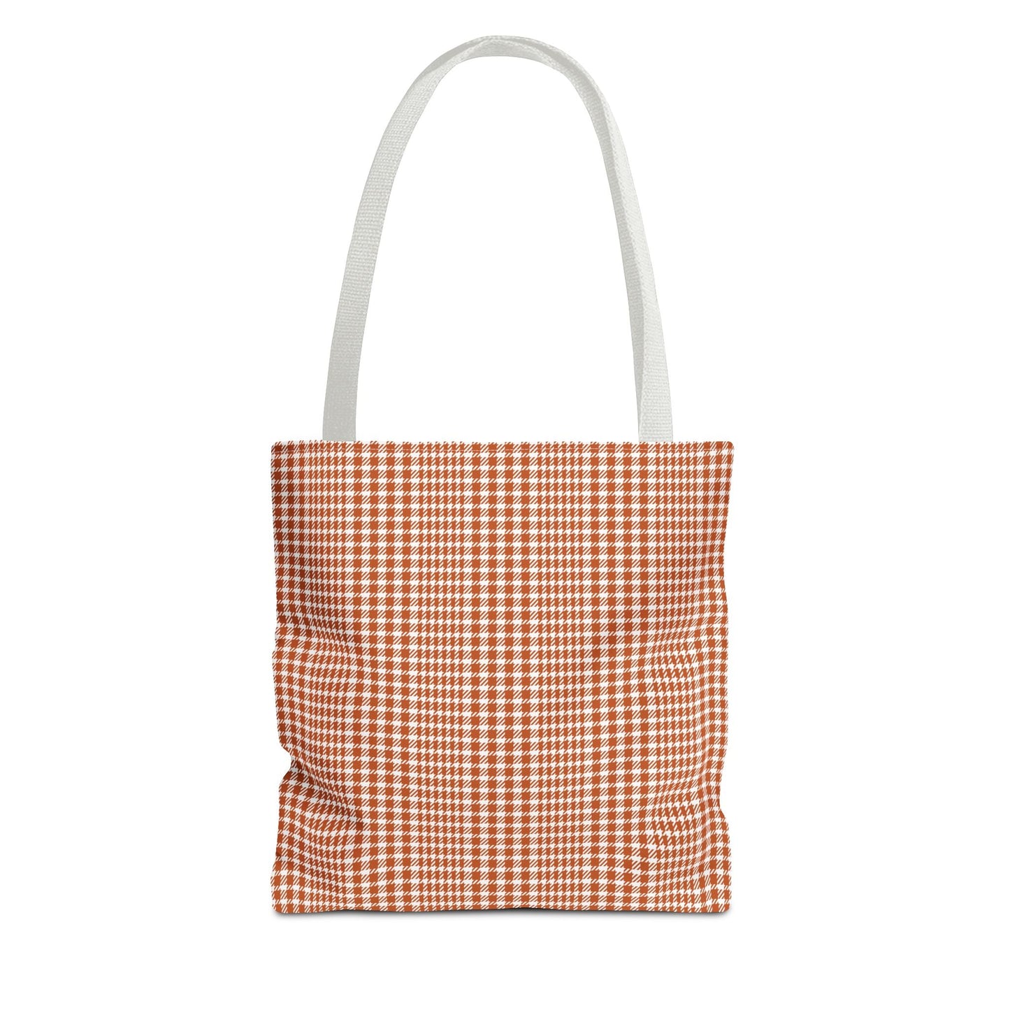 Totes | Dark Orange & White | Tweed