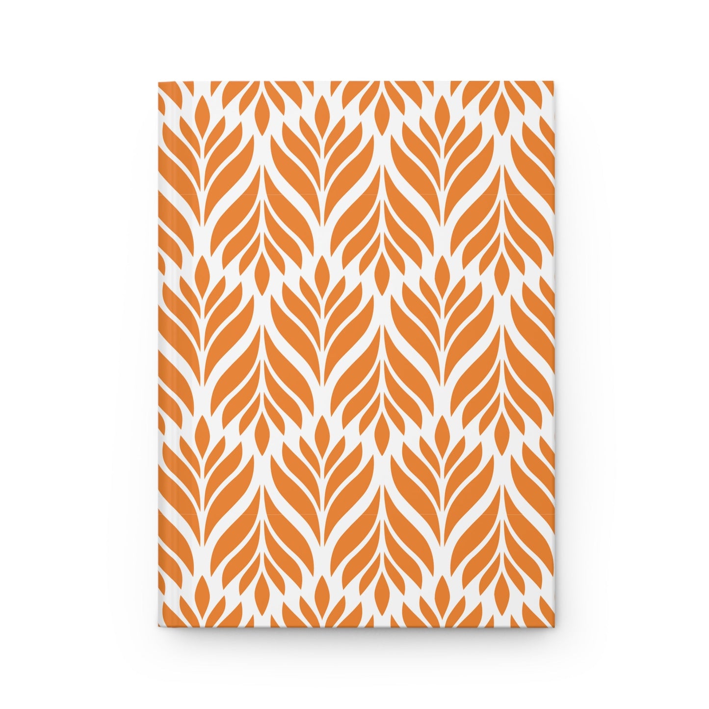 Hardcover Journal | Orange & White | Palm