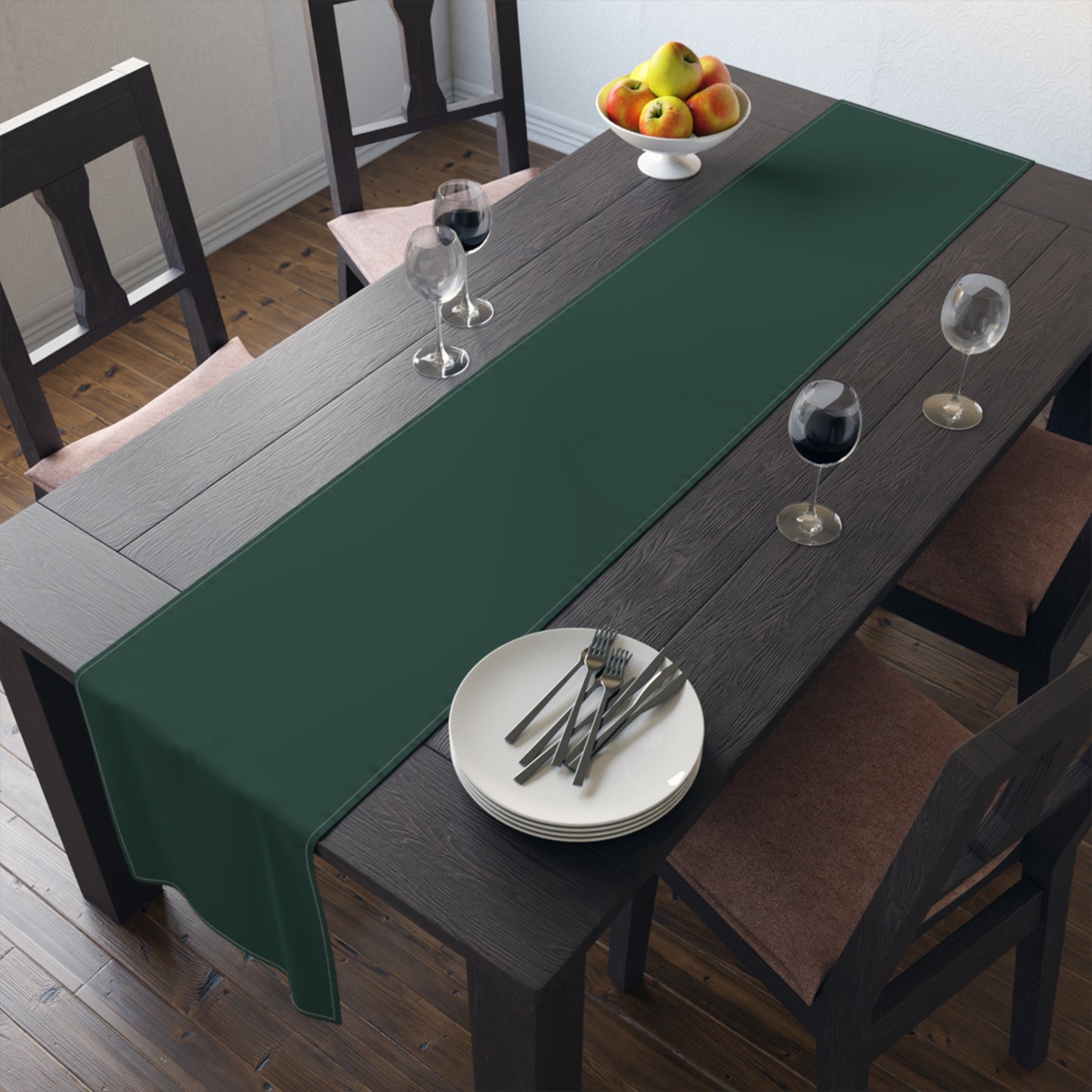 Table Runner | Eugene, Oregon | Dark