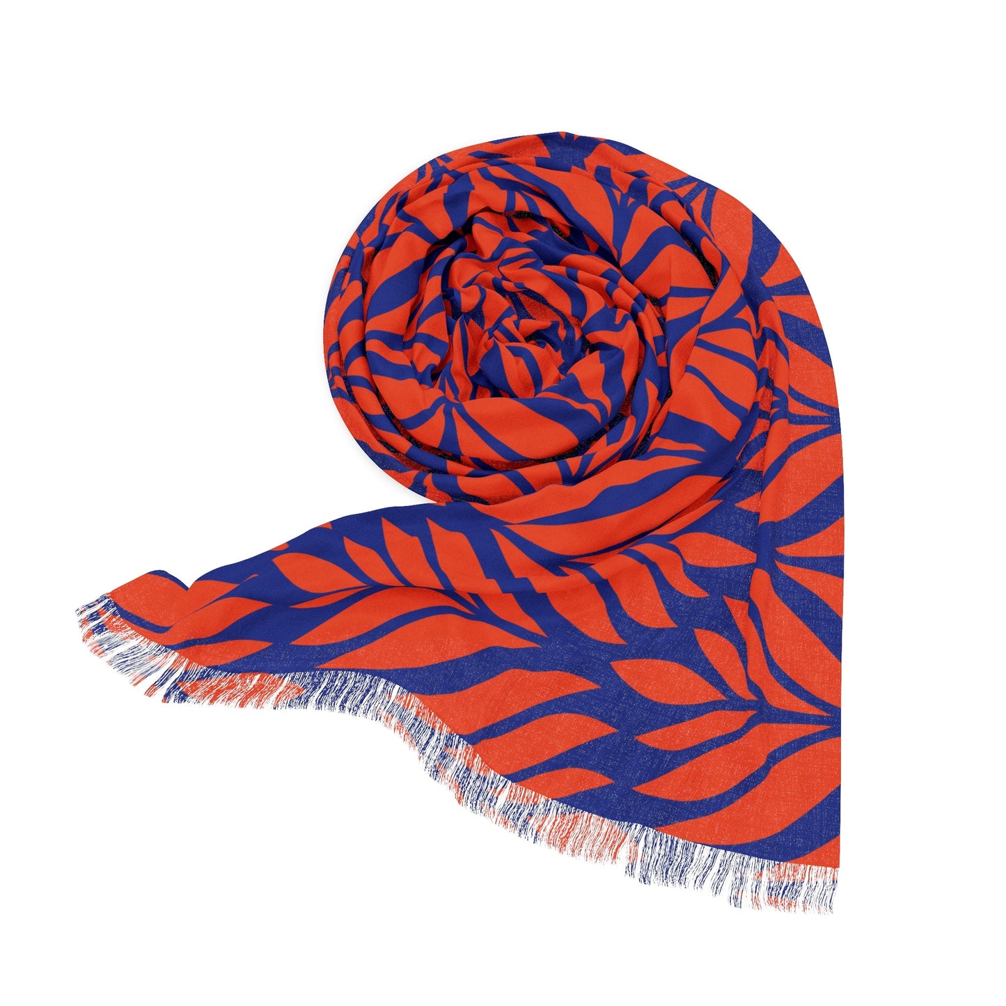 Scarf | Bright Blue & Orange | Palm