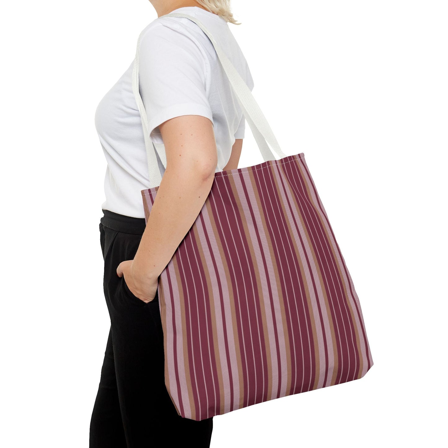 Totes | Maroon & Gold | Stripe