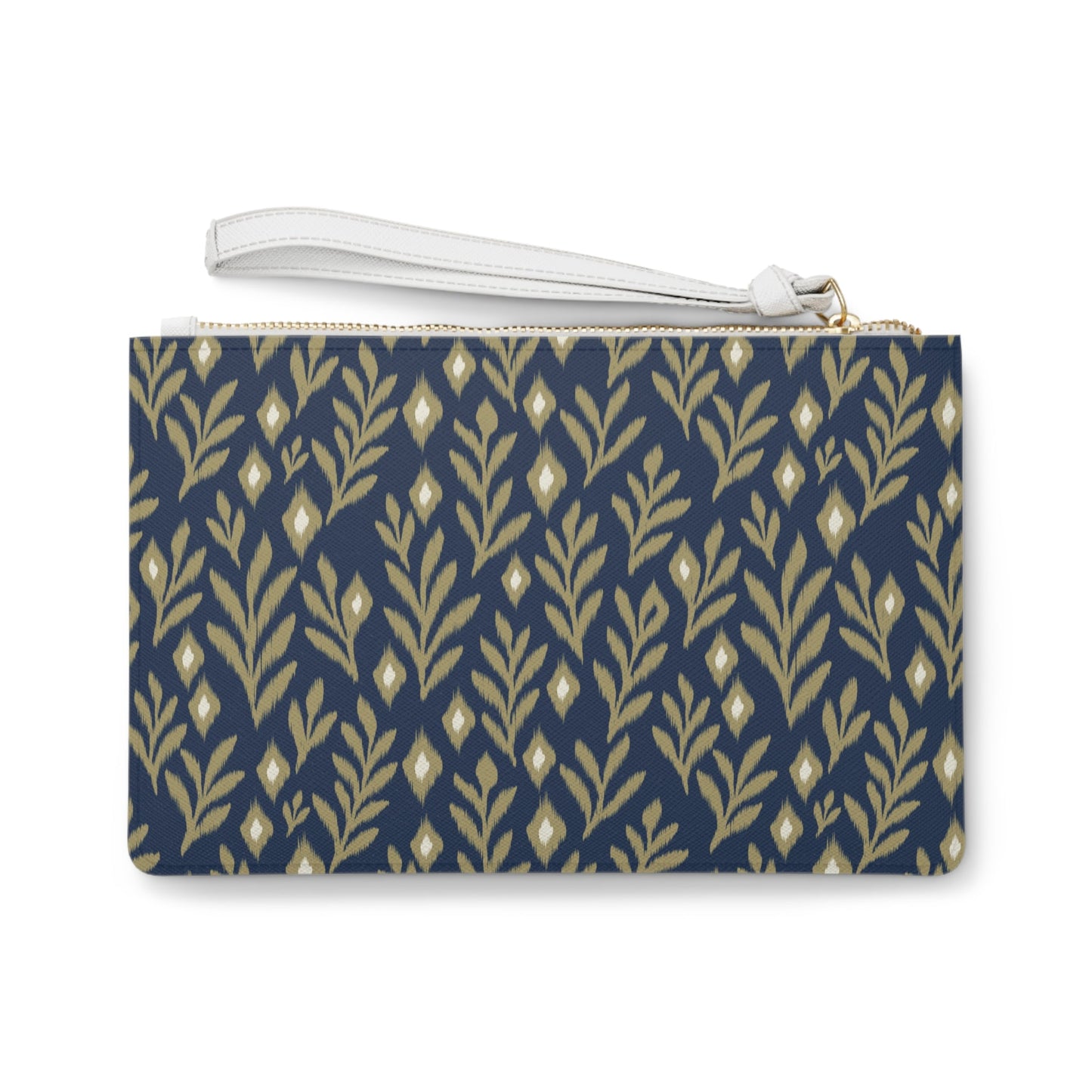 Clutch Bag | Gold & Blue | Laurel