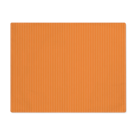 Placemat | Orange & White | Pinstripe