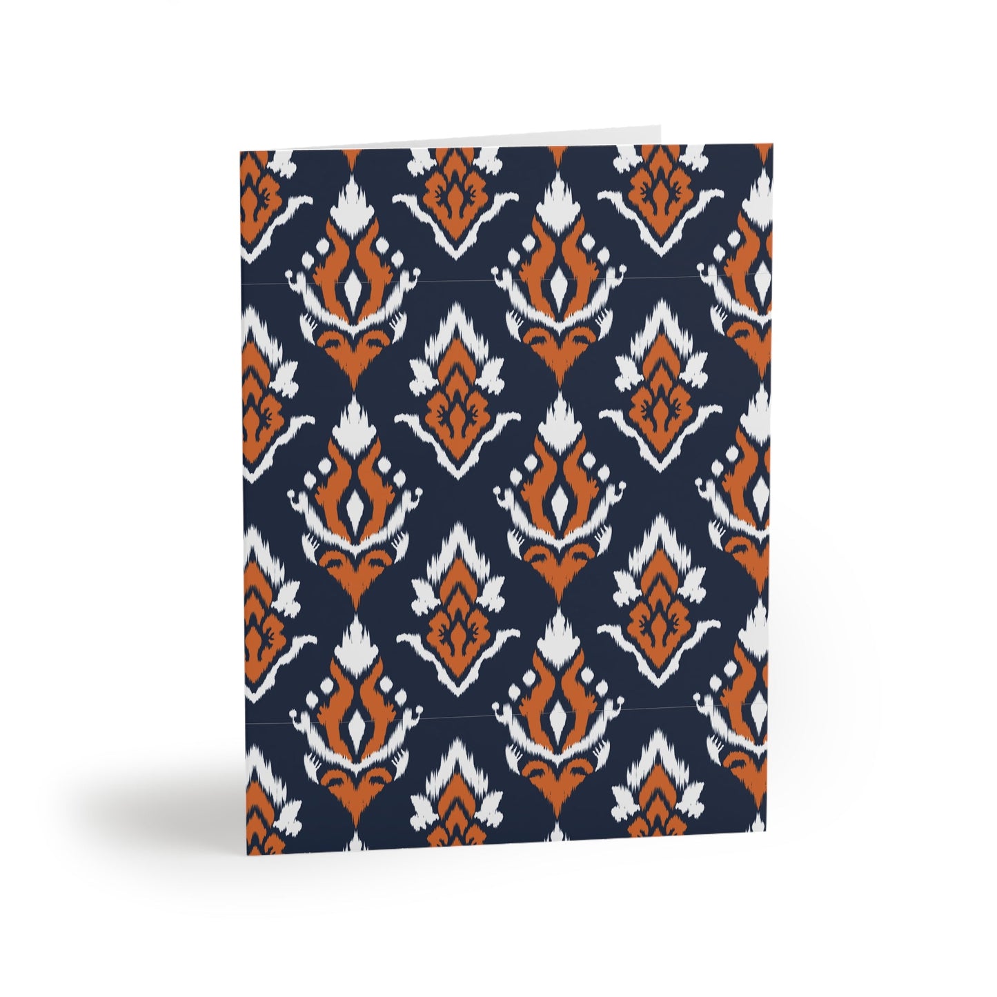 Notecards | Orange & Blue | Ikat