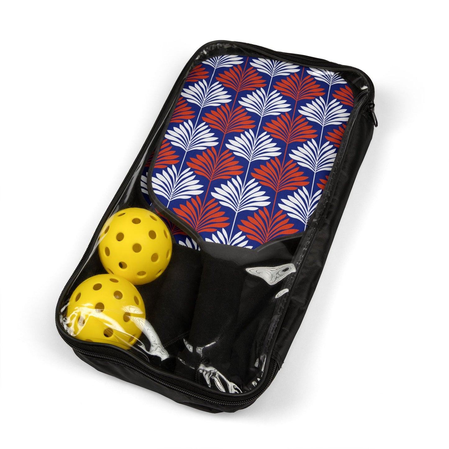Pickleball Paddle Kit | Bright Blue & Orange | Deco