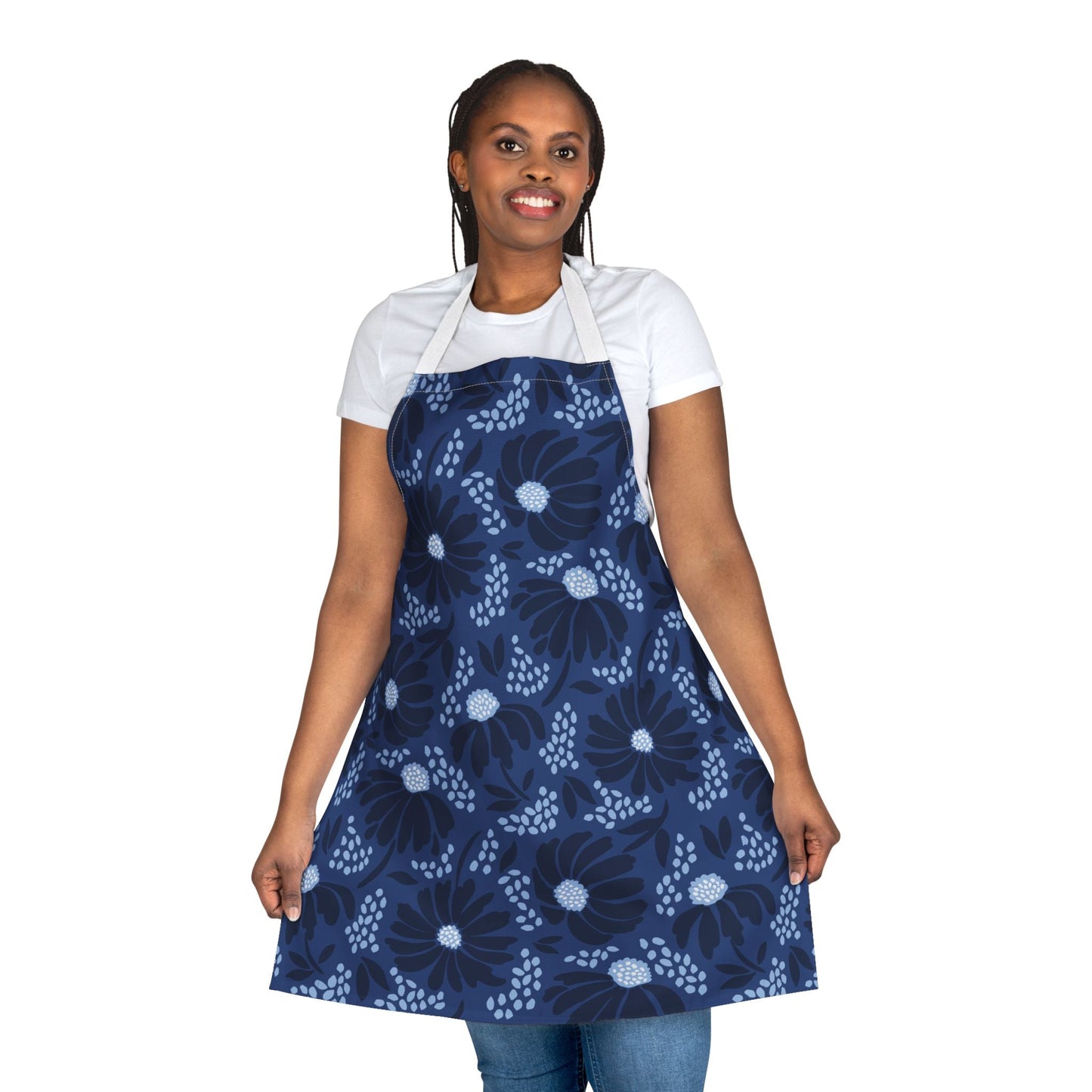 Apron | Navy & White | Bellis