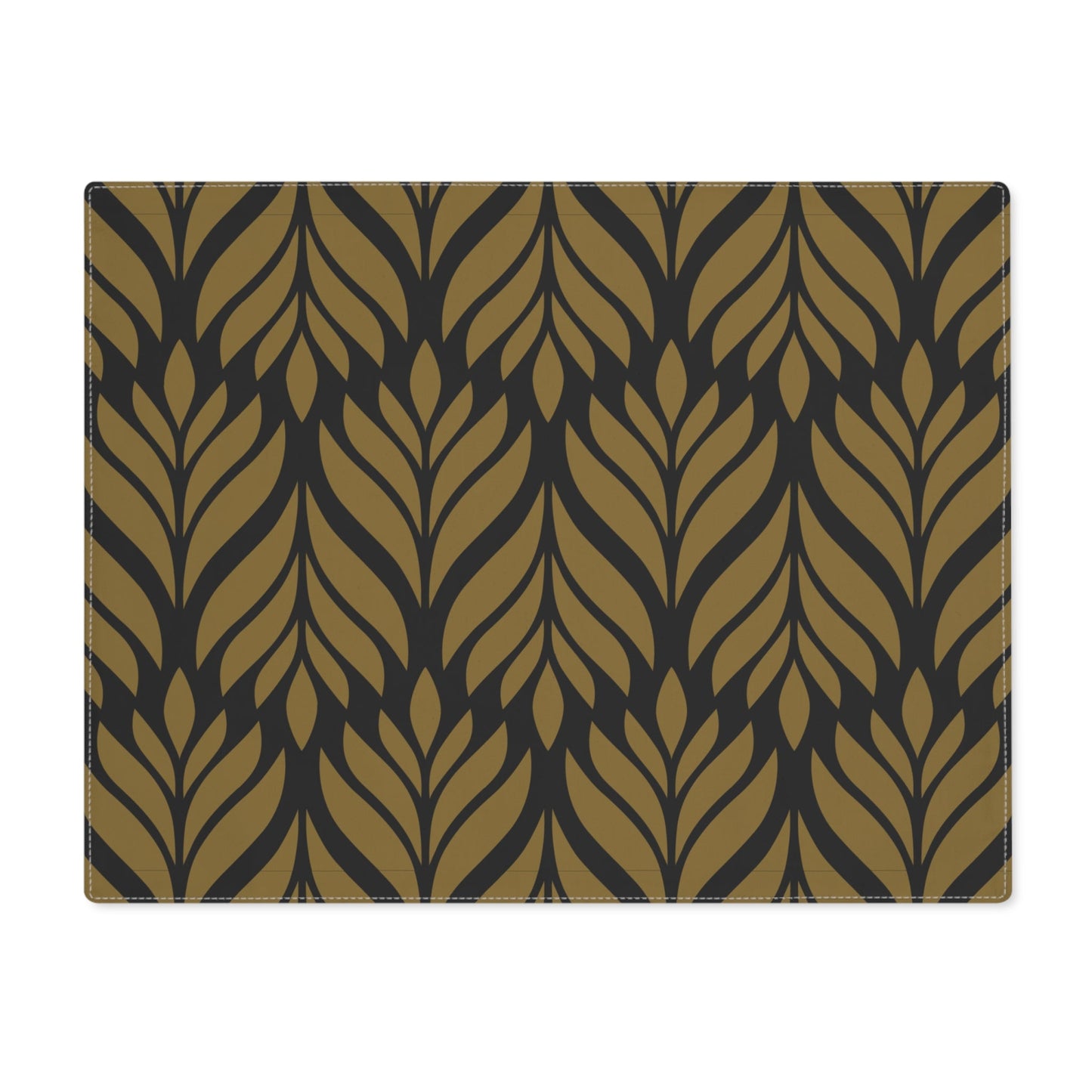 Placemat | Black & Gold | Palm