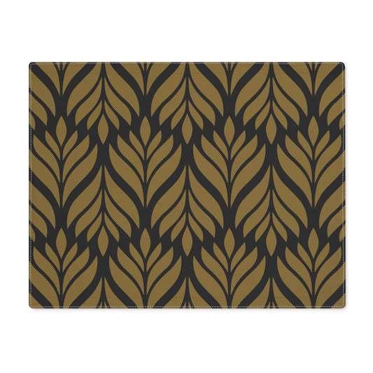 Placemat | Black & Gold | Palm