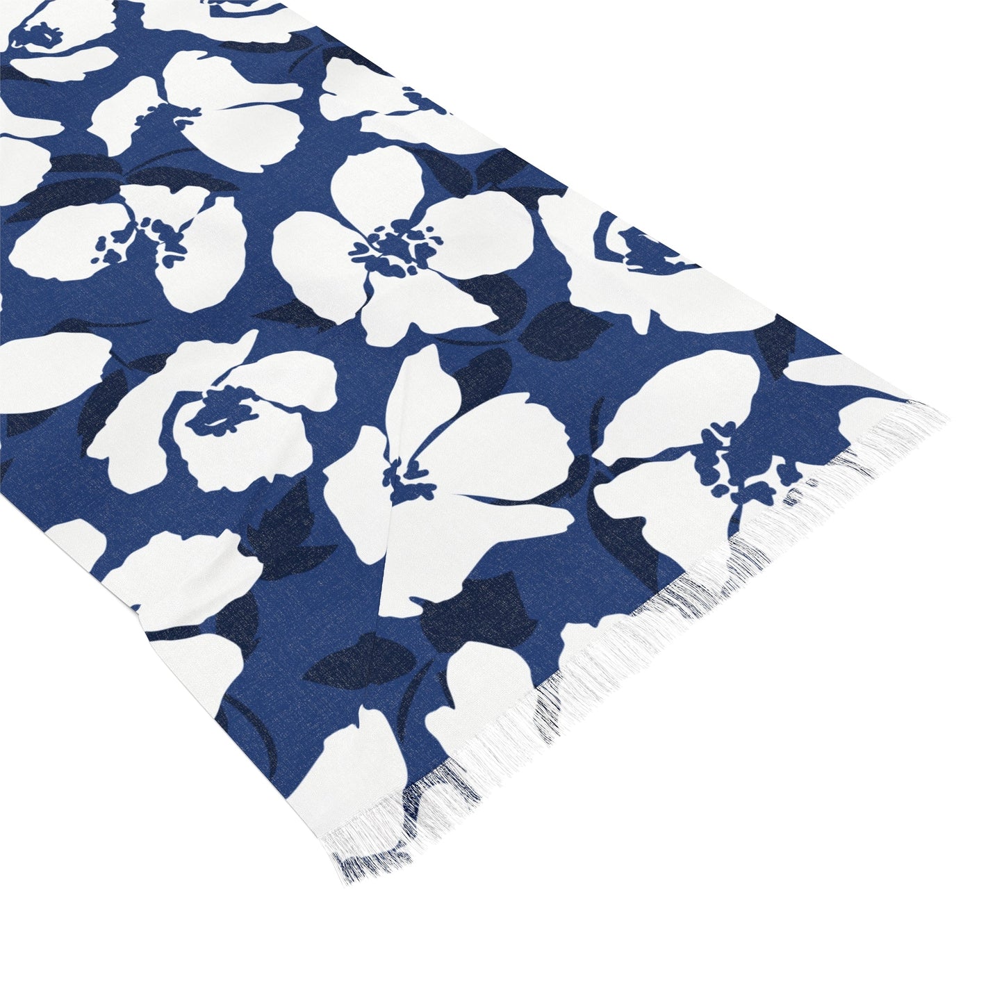 Scarf | Navy & White | Poppy