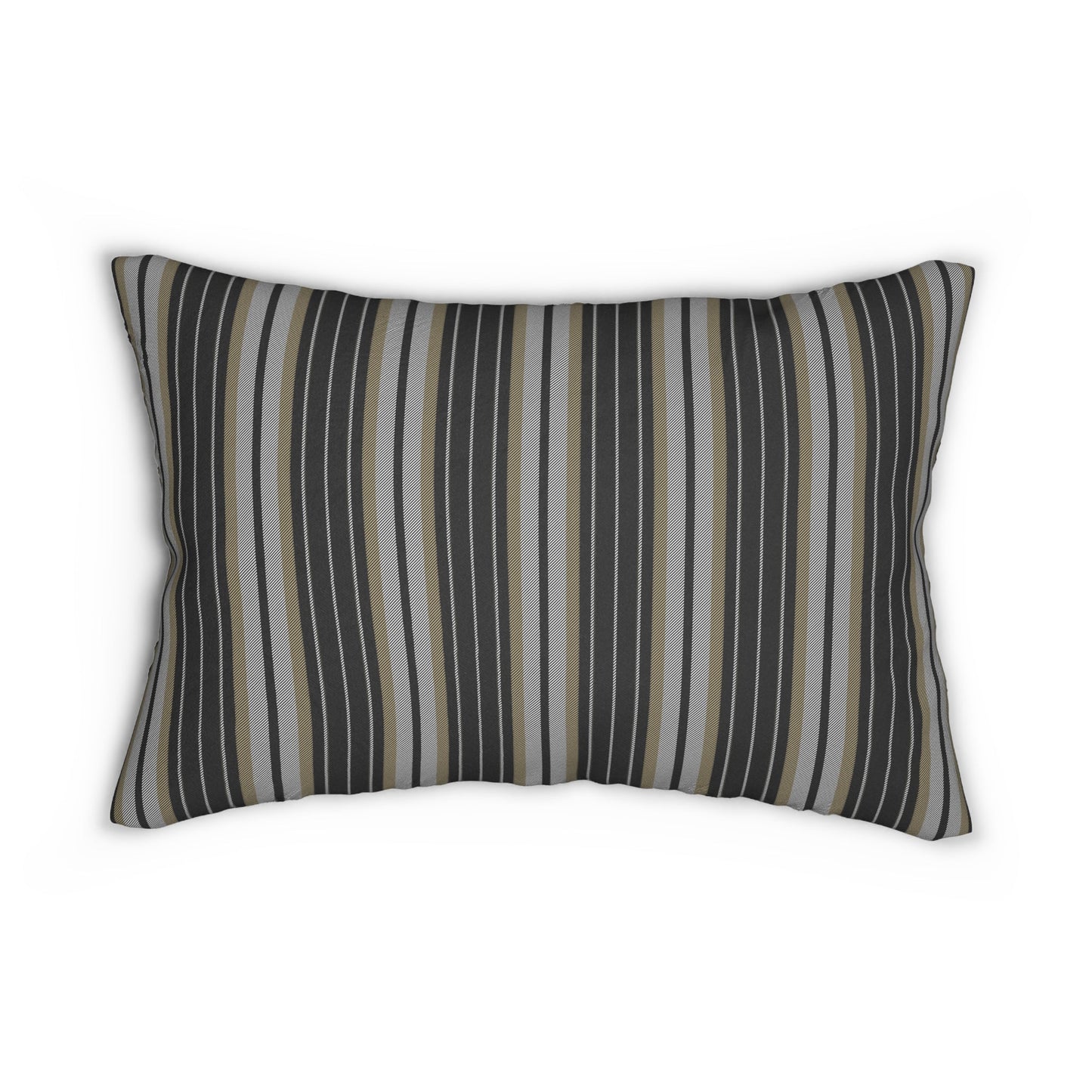 Pillow | Black & Gold | Stripe