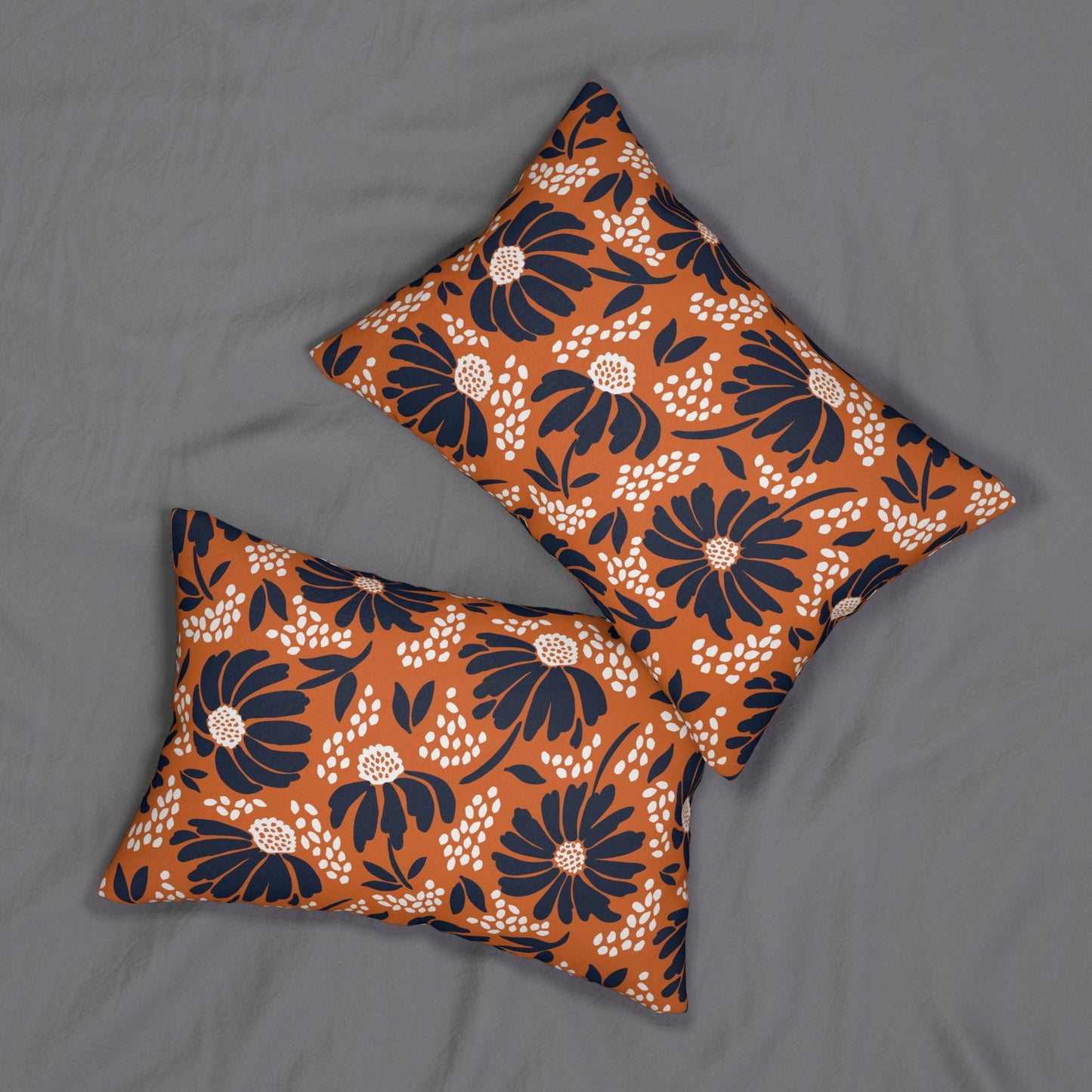 Pillow | Orange & Blue | Bellis