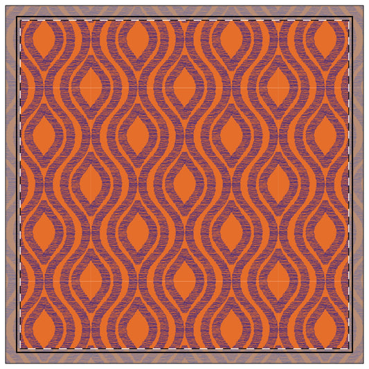 Napkin 4-set | Clemson, South Carolina | Ogee