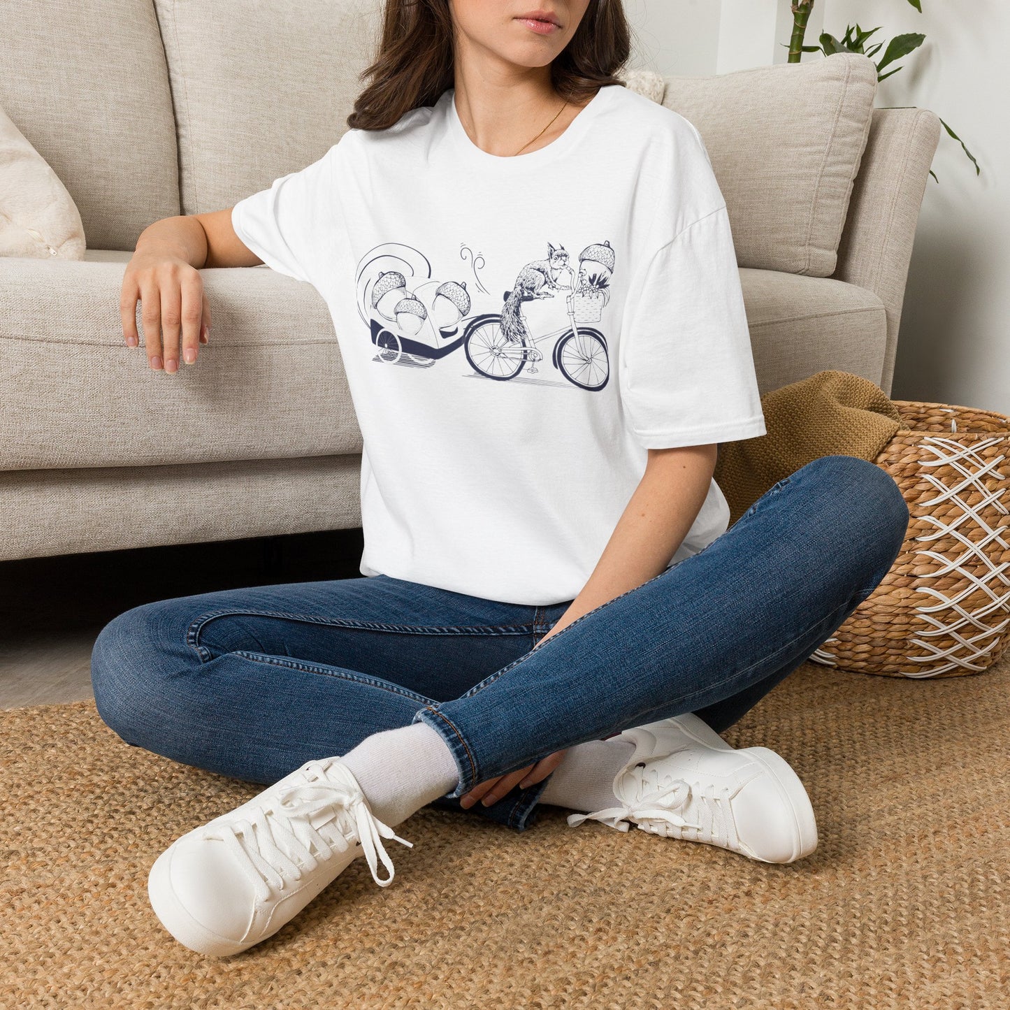NYP Adult Tee | Squirrel Bike