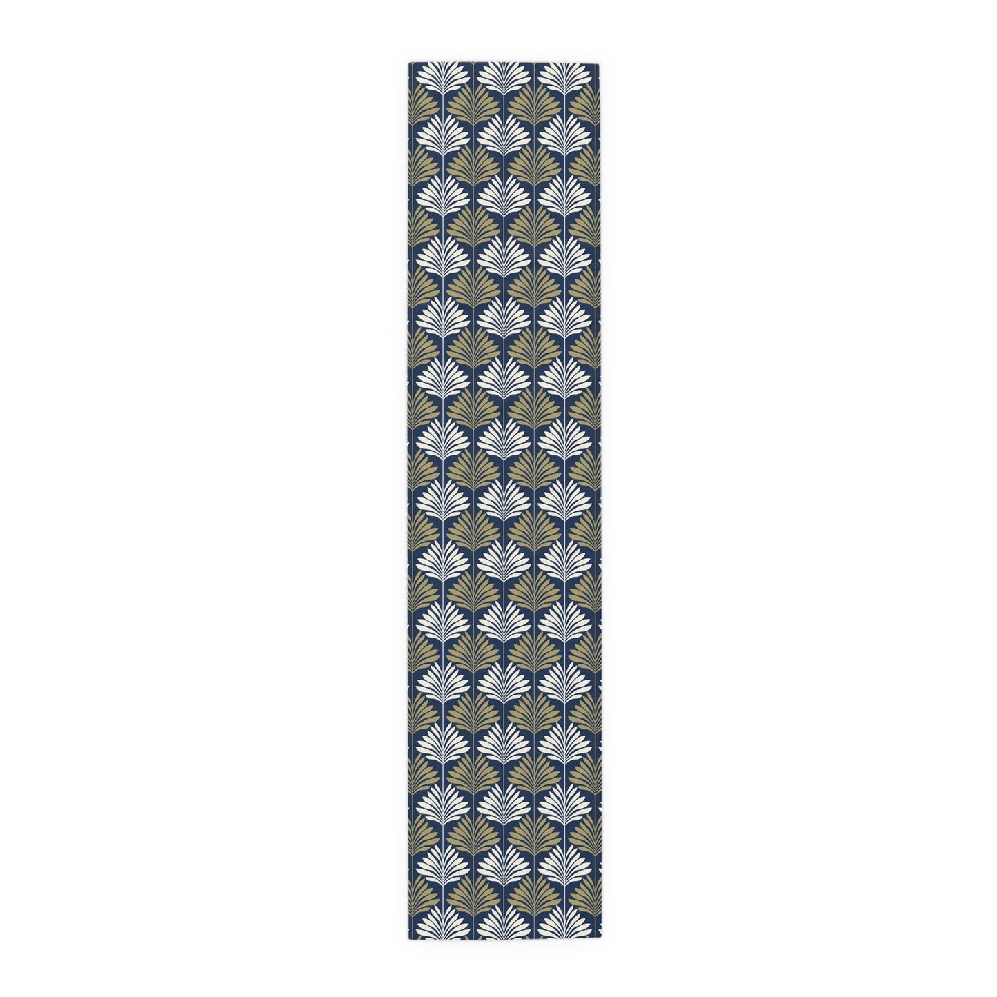 Table Runner | Blue & Gold | Deco