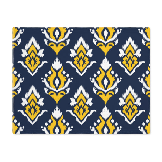 Placemat | Yellow & Blue | Ikat