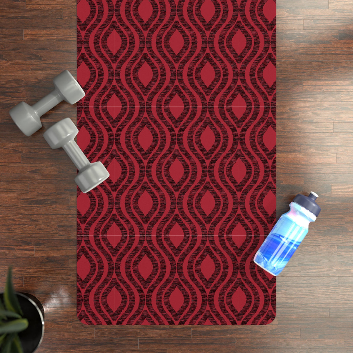 Yoga Mat | Red & Black | Ogee