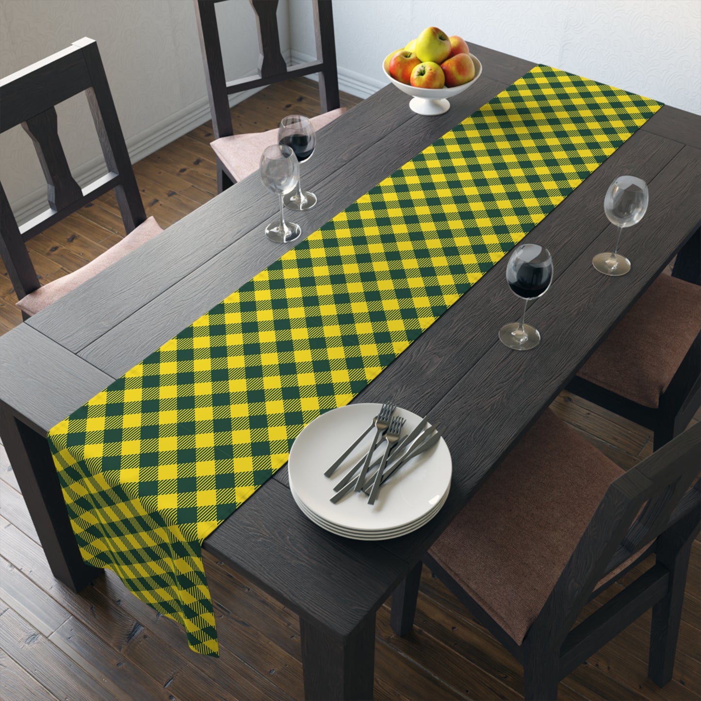 Table Runner | Eugene, Oregon | Gingham