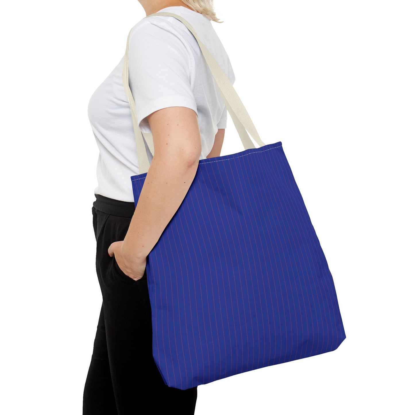 Totes | Bright Blue & Orange | Pinstripe