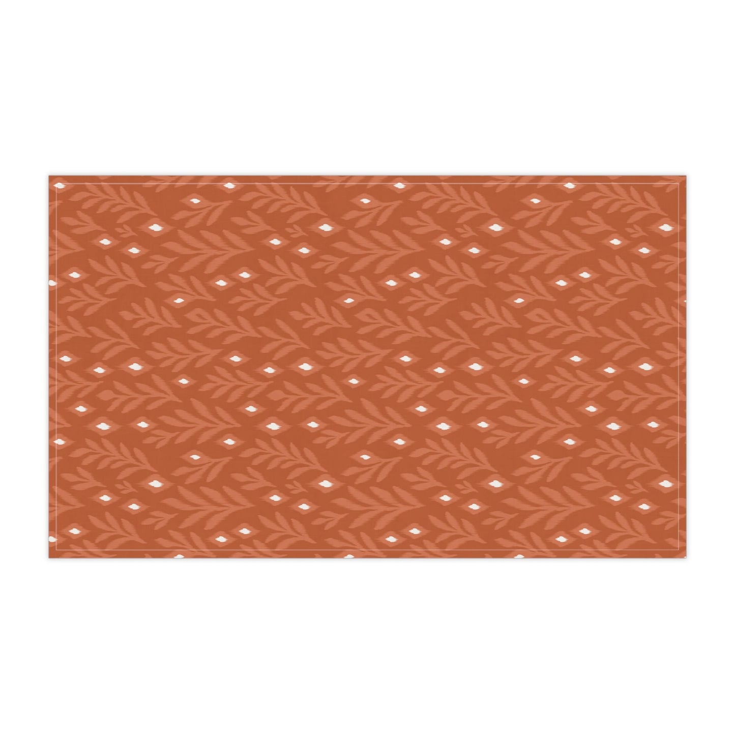 Tea Towels | Dark Orange & White | Laurel