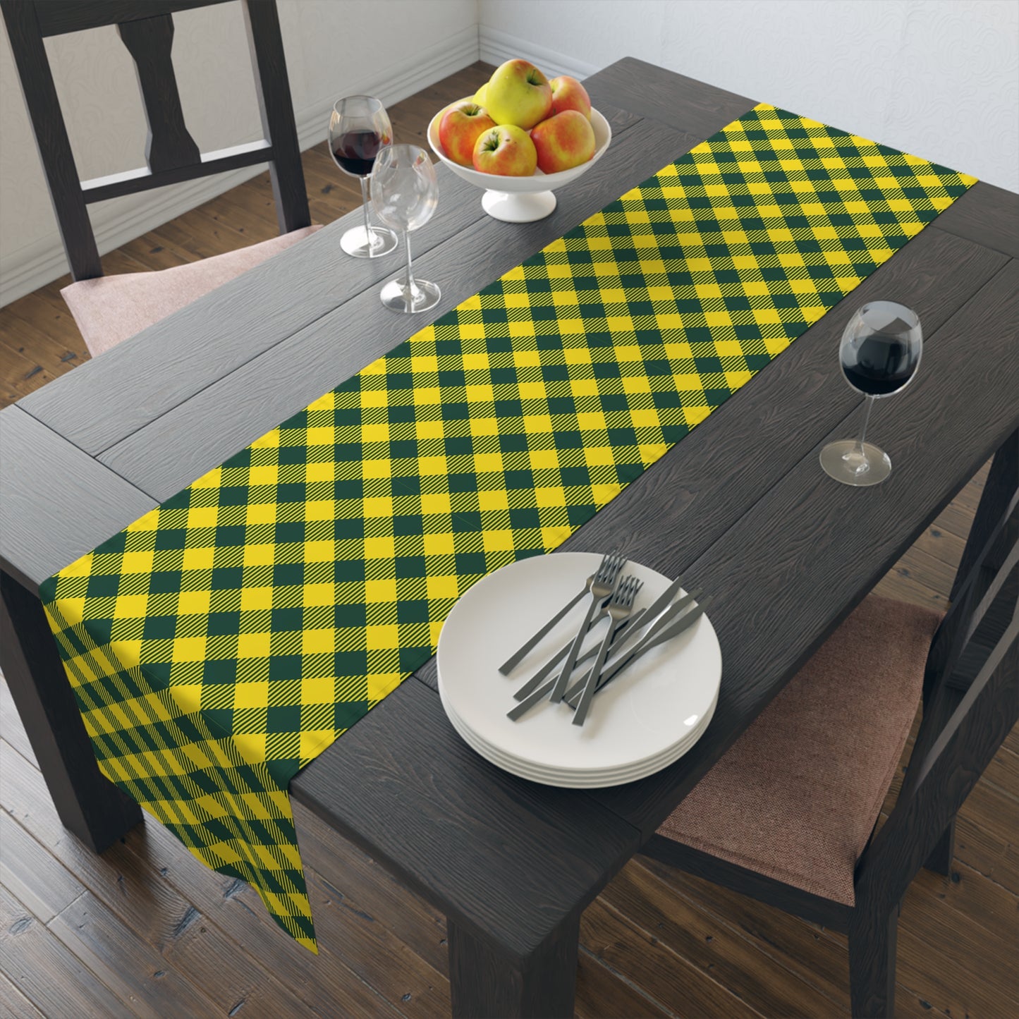 Table Runner | Eugene, Oregon | Gingham