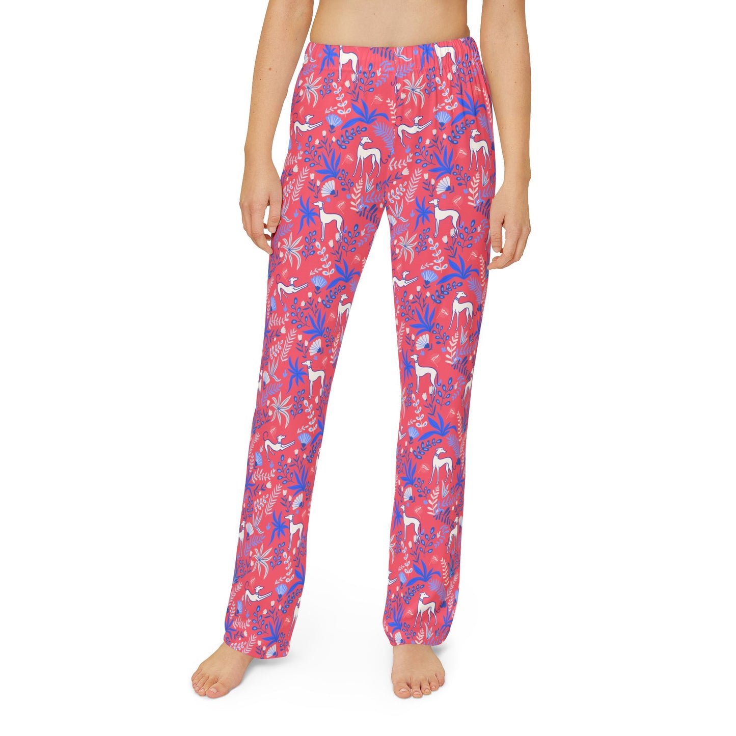 Youth PJ Pants | Greyhounds | Pink Fern