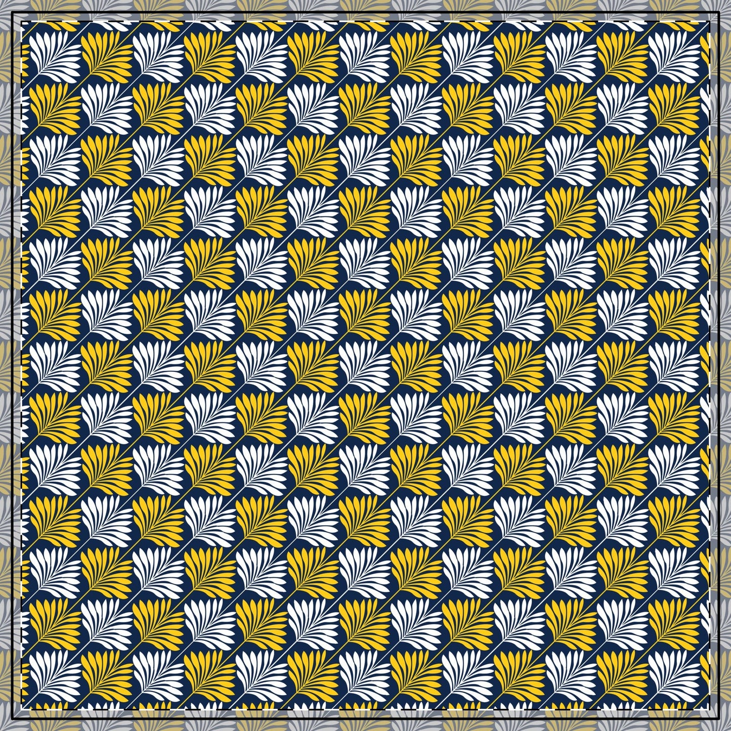 Tablecloth | Yellow & Blue | Deco