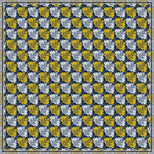 Tablecloth | Yellow & Blue | Deco