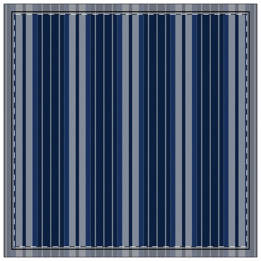 Napkins | Navy & White | Stripe