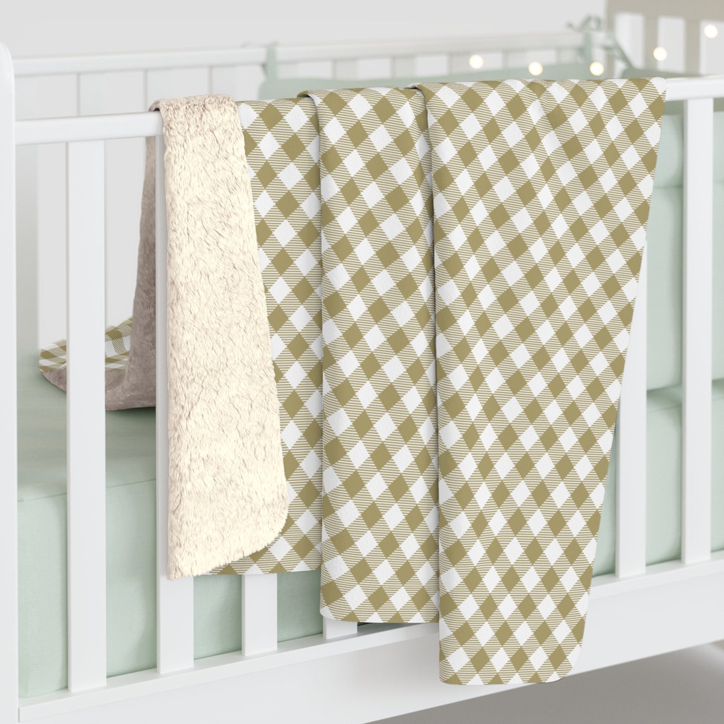 Sherpa Blanket | Atlanta, Georgia | Gingham