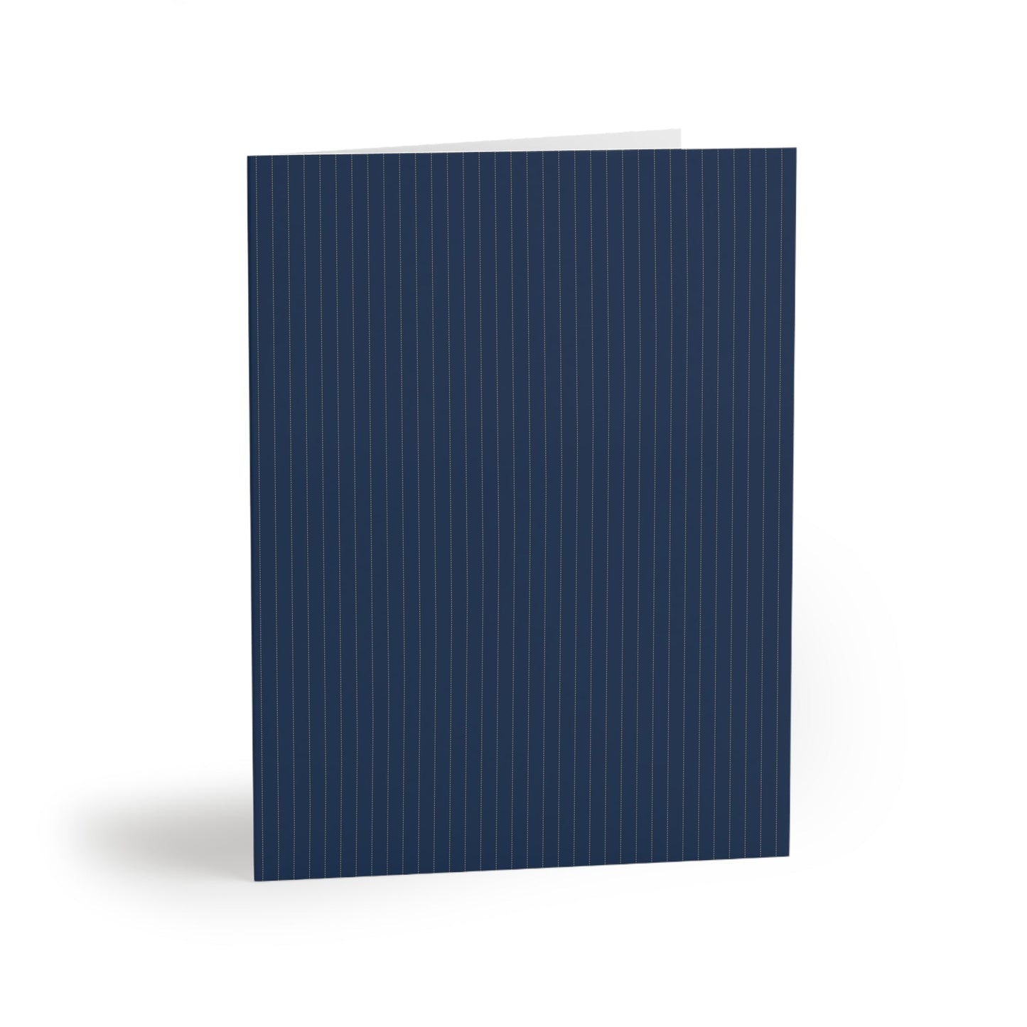 Notecards | Blue & Gold | Pinstripe