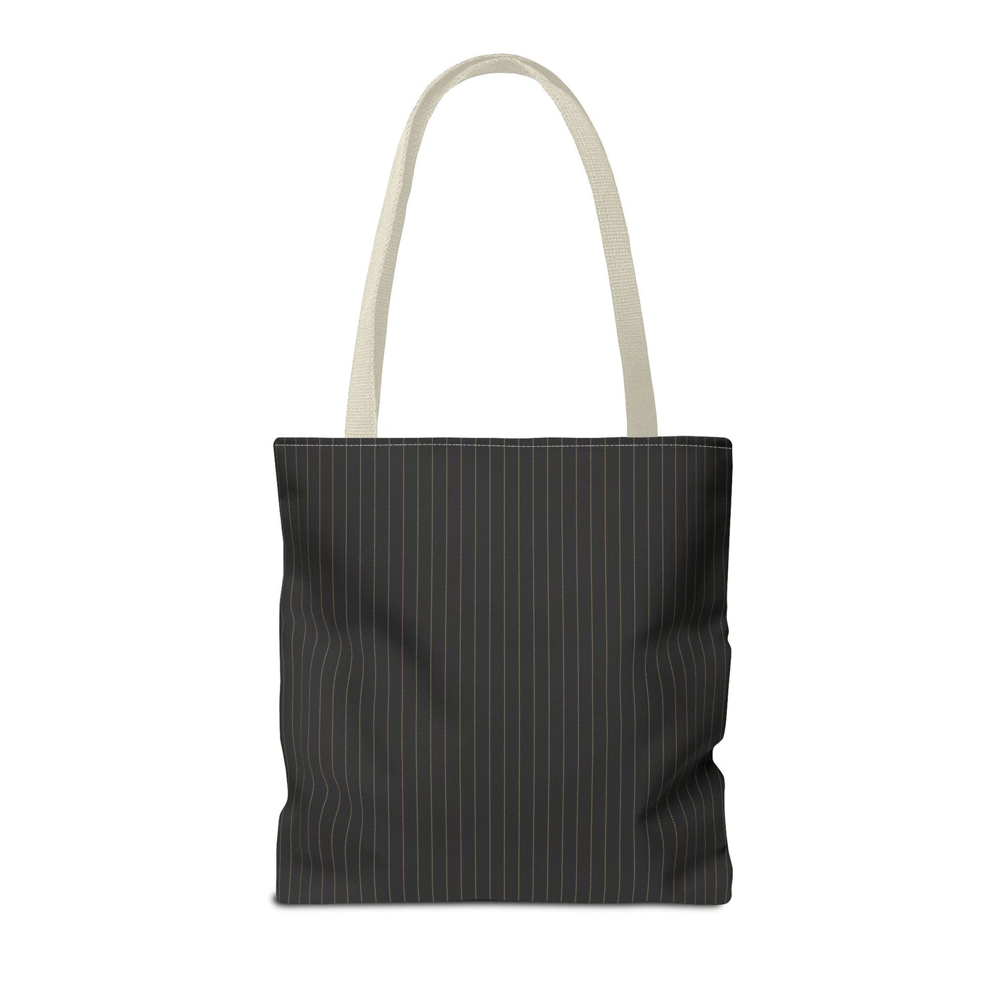 Tote Bags | Black & Gold | Pinstripe