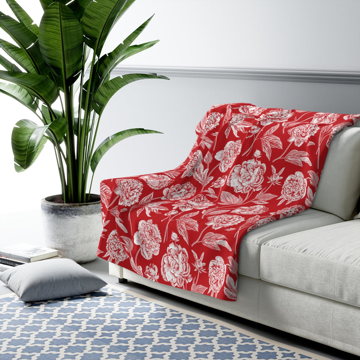 Sherpa Blanket | Madison, Wisconsin | Peony
