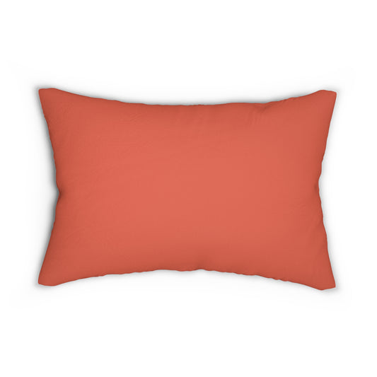 Lumbar Pillow | Charlottesville, Virginia | Light (Orange)