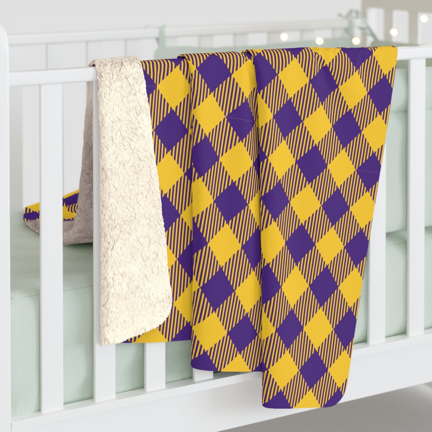 Sherpa Blanket | Baton Rouge, Louisiana | Gingham