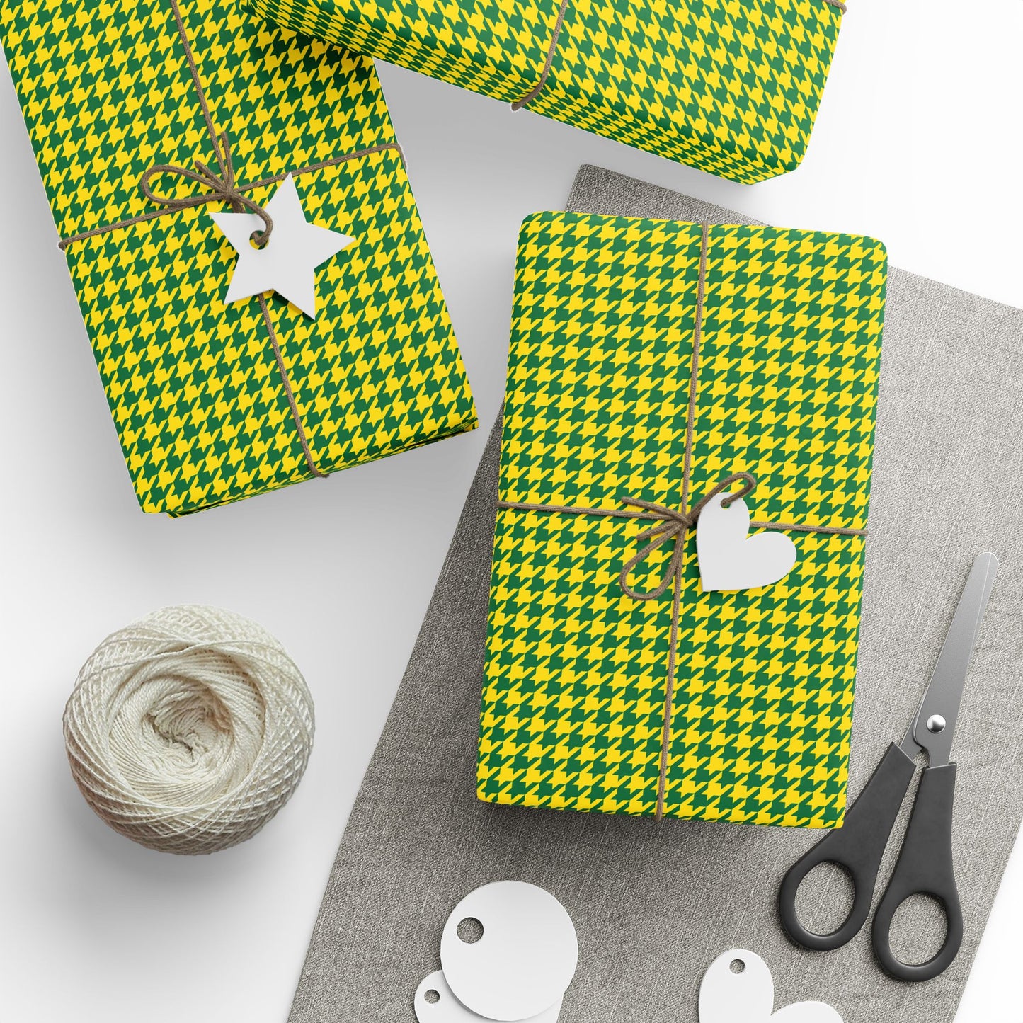 Gift Wrap | Eugene, Oregon | Houndstooth