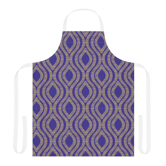 Apron | Purple & Gold | Ogee