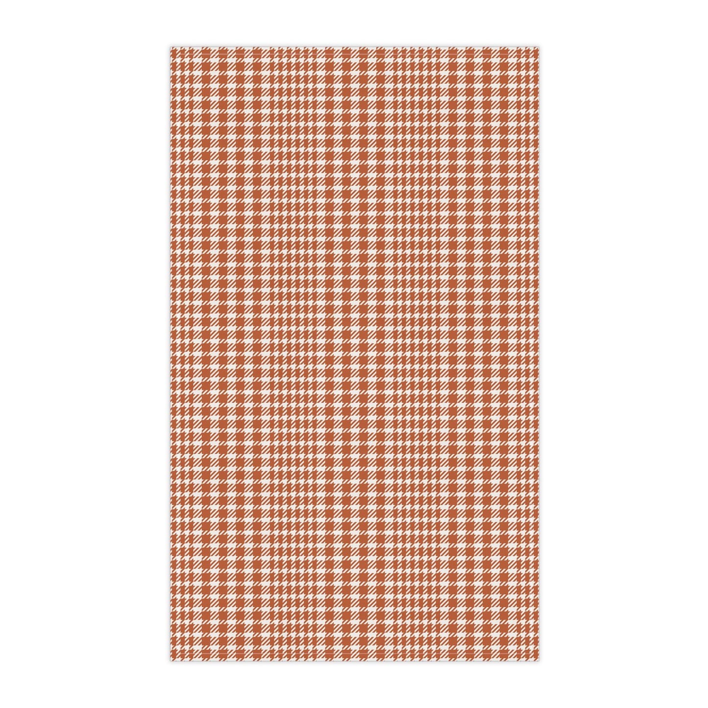 Tea Towels | Dark Orange & White | Tweed