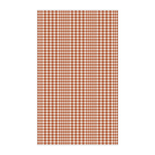 Tea Towels | Dark Orange & White | Tweed