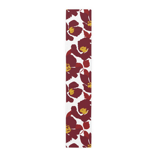 Table Runner | Red & Yellow | Poppy