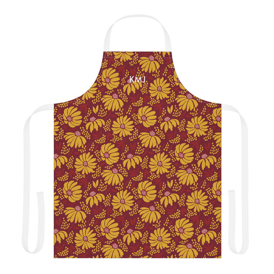 Apron - Personalized | Red & Yellow | Bellis