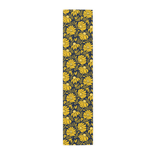 Table Runner | Yellow & Blue | Bellis