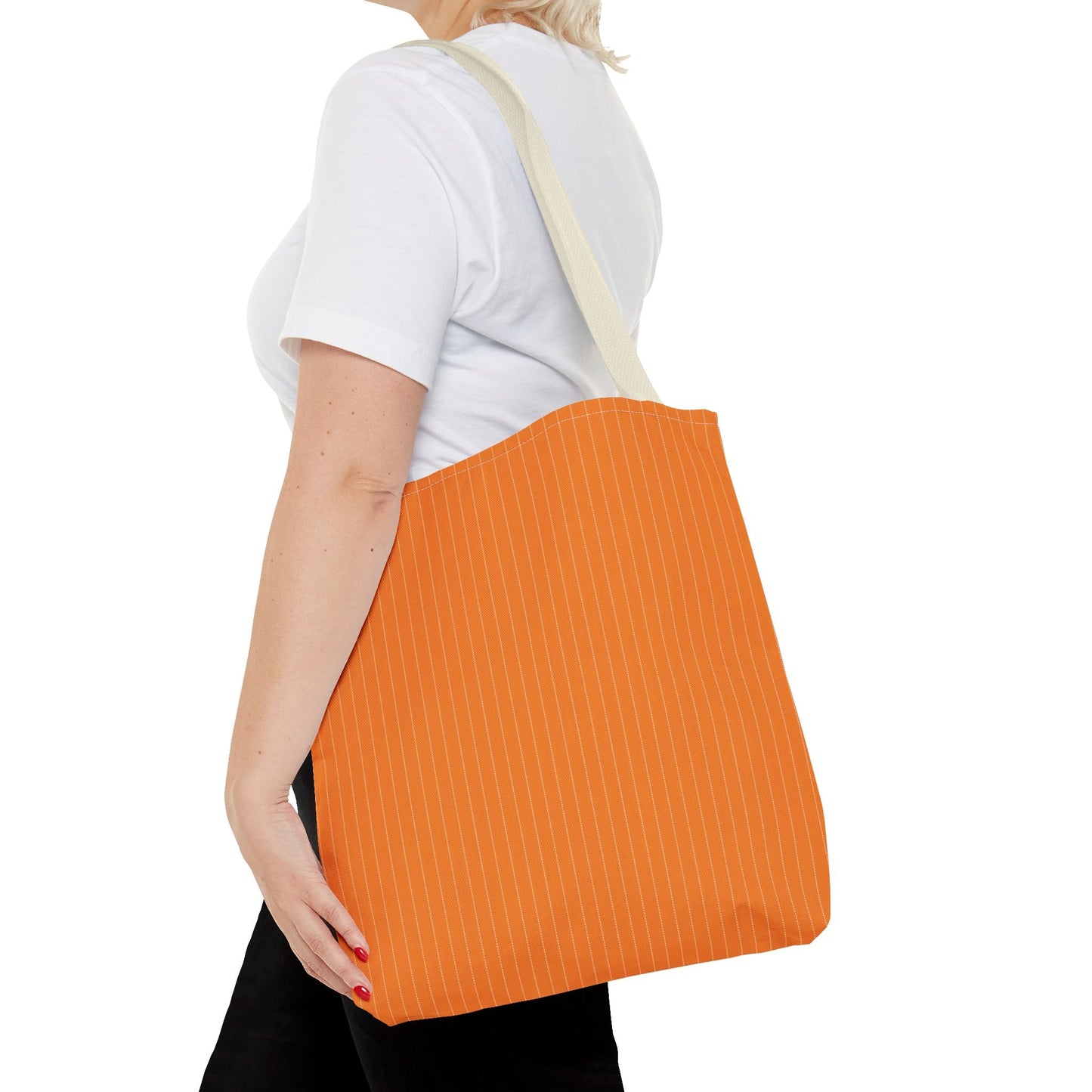 Totes | Orange & White | Pinstripe