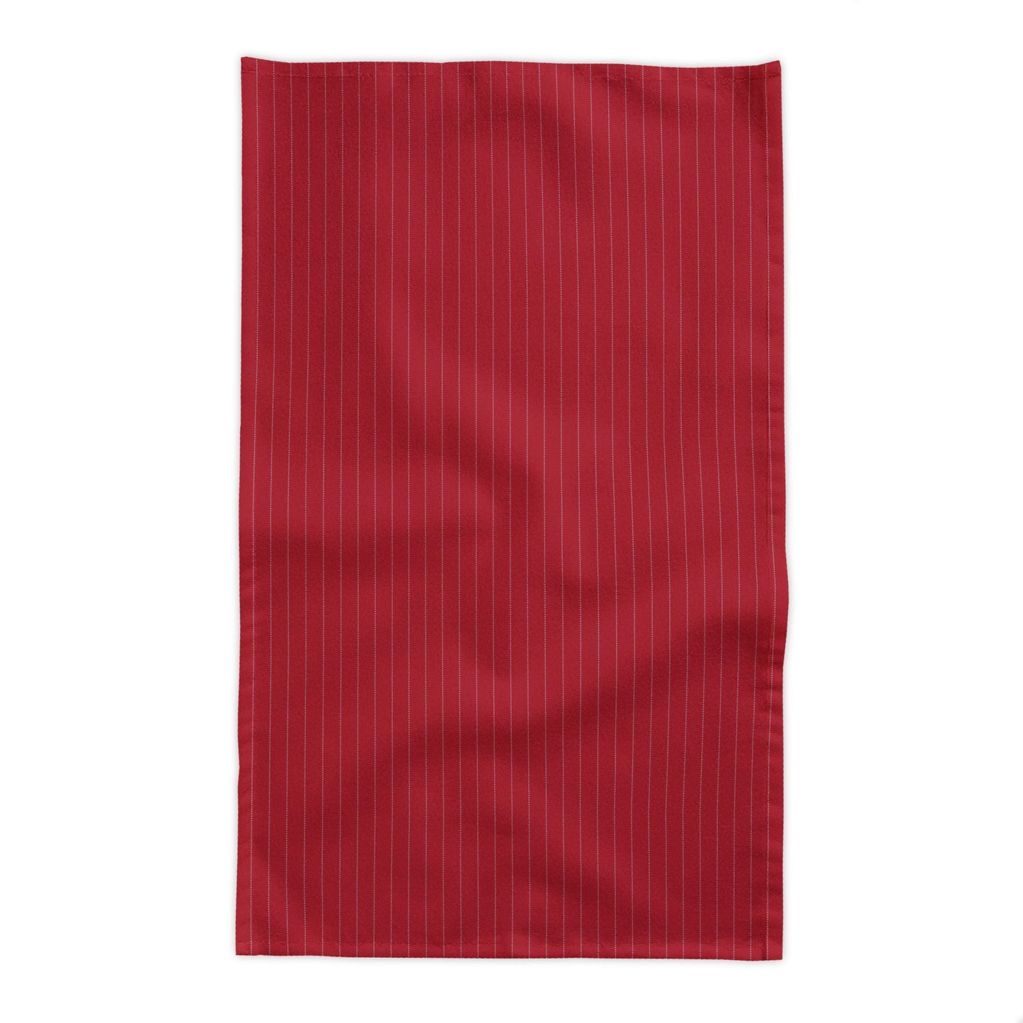 Tablecloth | Red & Gray | Pinstripe