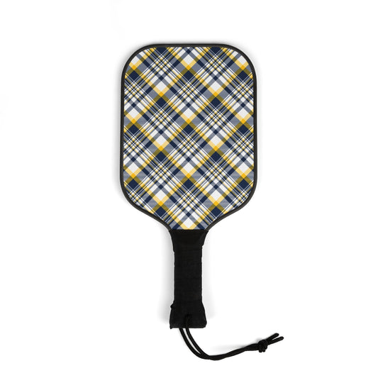 Pickleball Paddle Kit | Yellow & Blue | Tartan