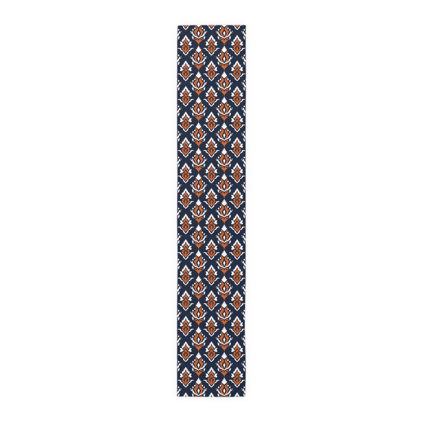 Table Runner | Orange & Blue | Ikat