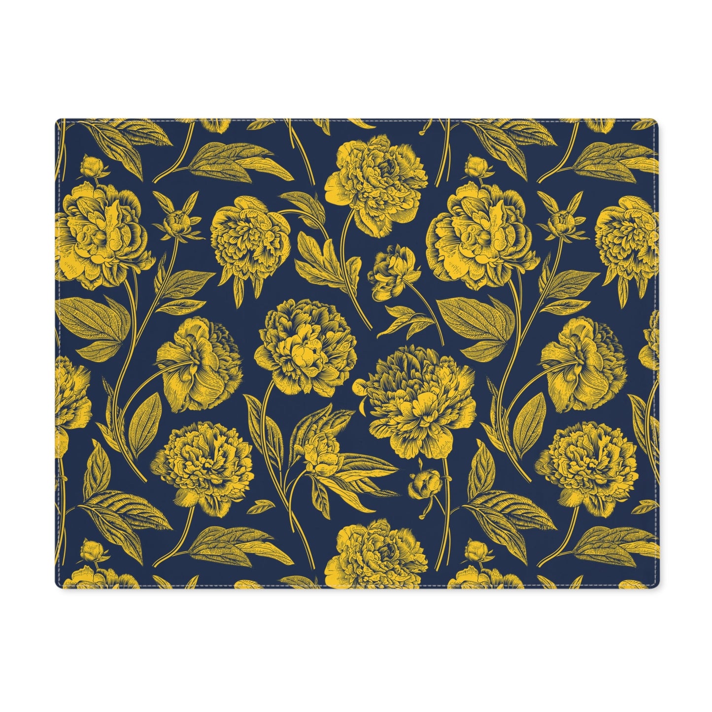 Placemat | Yellow & Blue | Peony