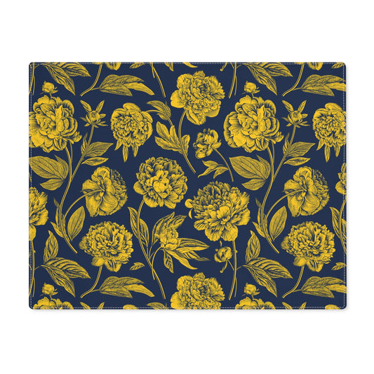 Placemat | Yellow & Blue | Peony