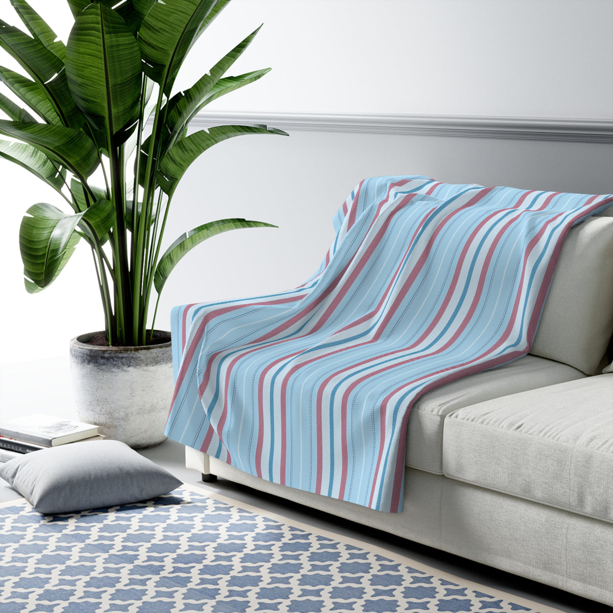Sherpa Blanket | Oxford, Mississippi | Stripe