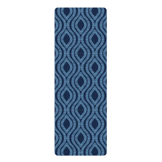 Yoga Mat | Light Blue & White | Ogee
